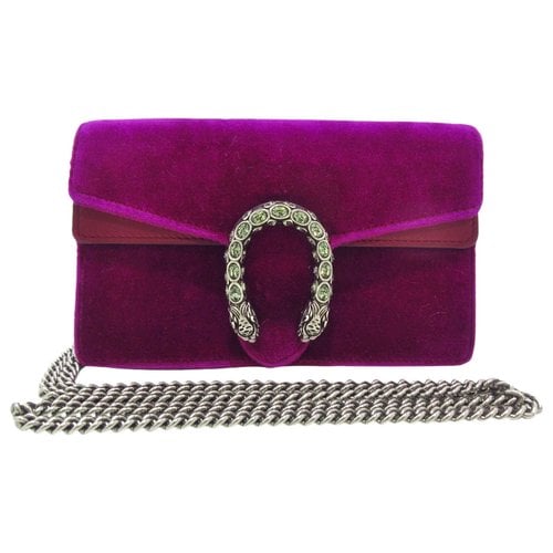 Pre-owned Gucci Dionysus Handbag In Purple