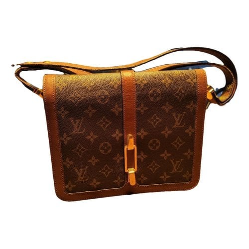 Pre-owned Louis Vuitton Leather Handbag In Camel