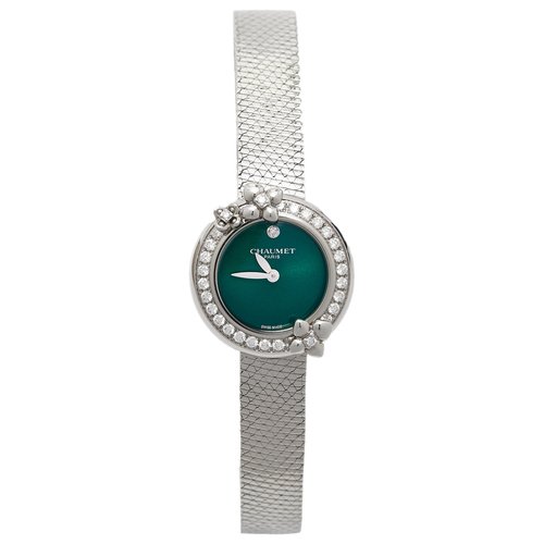 Pre-owned Chaumet Watch In Green