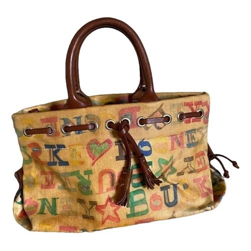 Pre-owned Dooney & Bourke Cloth Handbag In Multicolour