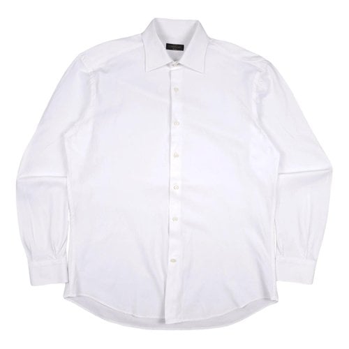 Pre-owned Corneliani Shirt In White