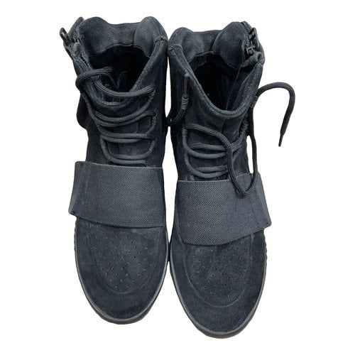 Pre-owned Yeezy X Adidas Boost 750 High Trainers In Black