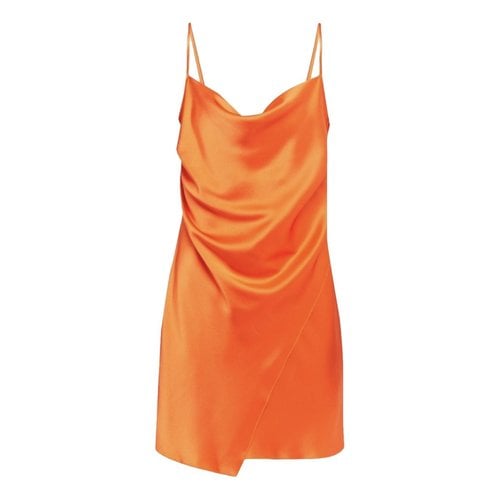 Pre-owned Nanushka Mini Dress In Orange