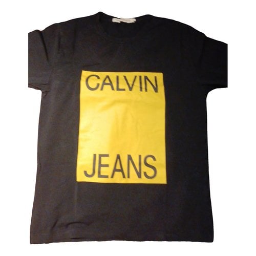 Pre-owned Calvin Klein T-shirt In Black