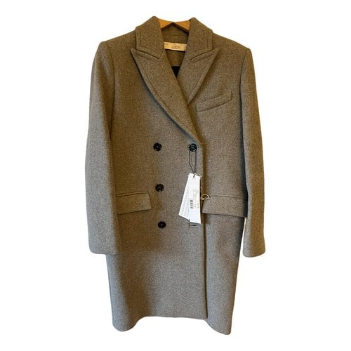 Pre-owned Iro Wool Coat In Grey