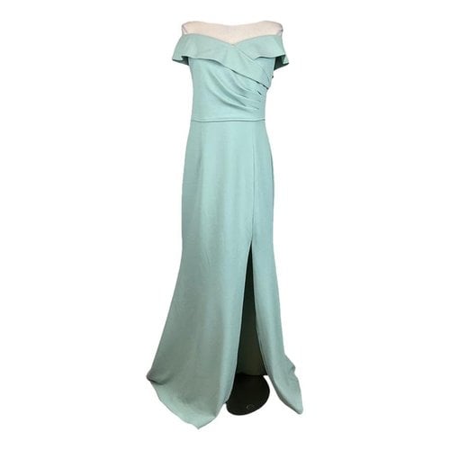 Pre-owned Adrianna Papell Maxi Dress In Green