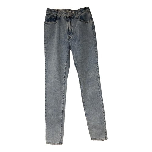 Pre-owned Alessandra Rich Slim Jeans In Blue