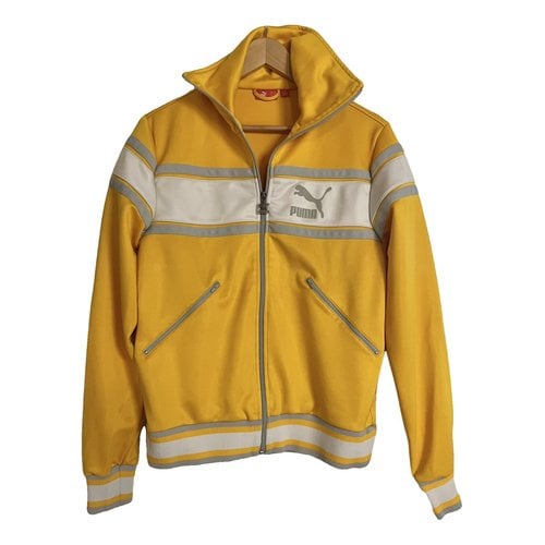 Pre-owned Puma Jacket In Yellow