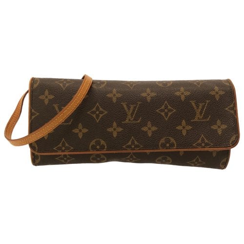 Pre-owned Louis Vuitton Twin Handbag In Brown