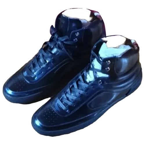 Pre-owned Bally Patent Leather High Trainers In Other
