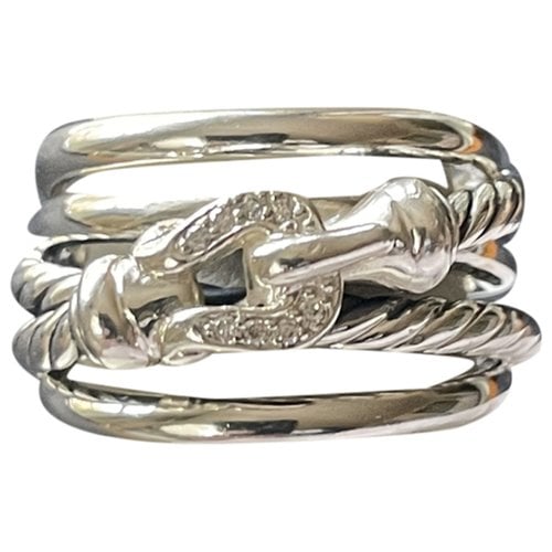 Pre-owned David Yurman Ring In Silver