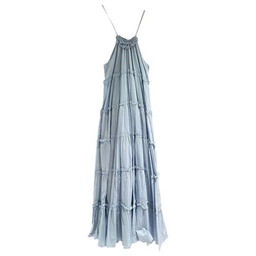 Pre-owned Charlie Holiday Maxi Dress In Blue