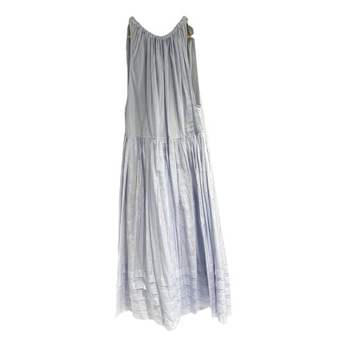 Pre-owned Magali Pascal Maxi Dress In Blue