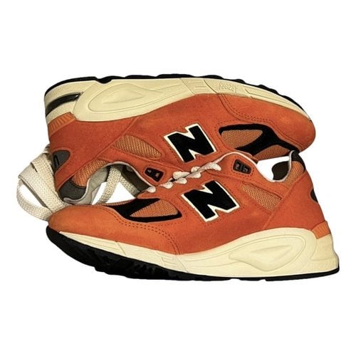 Pre-owned New Balance 990 Trainers In Orange