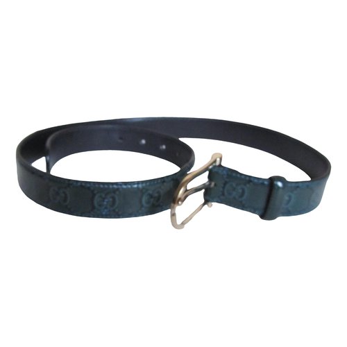 Pre-owned Gucci Patent Leather Belt In Other