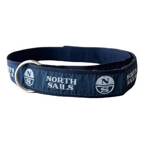 Pre-owned North Sails Cloth Belt In Blue