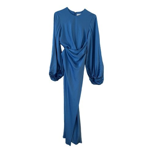 Pre-owned Significant Other Significant Mid-length Dress In Blue