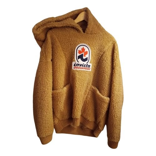 Pre-owned Dsquared2 Sweatshirt In Camel