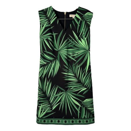Pre-owned Michael Kors Mid-length Dress In Green