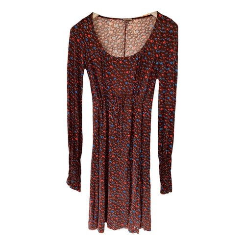 Pre-owned Maliparmi Mid-length Dress In Burgundy