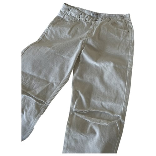 Pre-owned Storets Jeans In White
