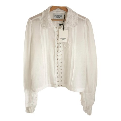 Pre-owned Laurence Bras Shirt In White