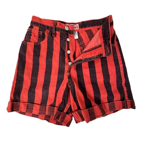 Pre-owned Guess Shorts In Red