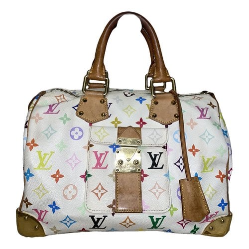 Pre-owned Louis Vuitton Leather Handbag In Multicolour