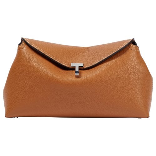 Pre-owned Totême Leather Handbag In Brown