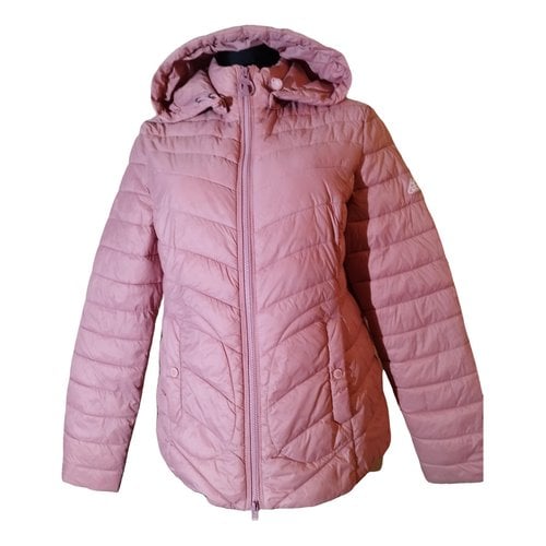 Pre-owned Barbour Puffer In Pink