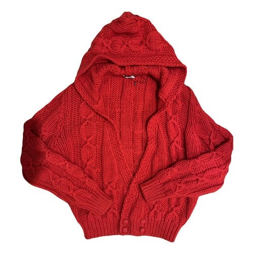 Pre-owned Saint Laurent Wool Knitwear & Sweatshirt In Red