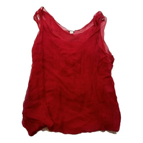 Pre-owned Max Mara Silk Top In Other