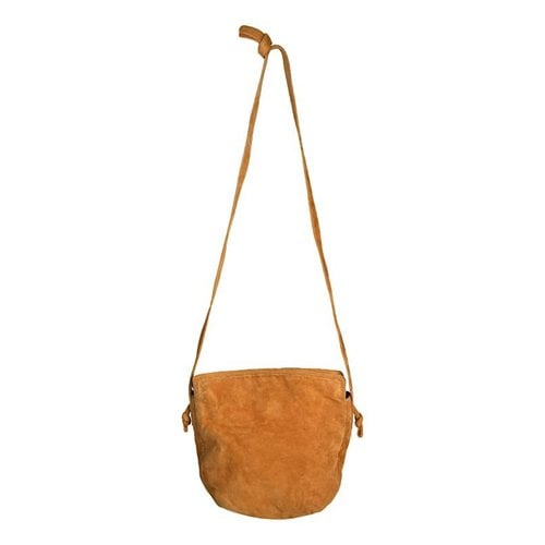 Pre-owned Loewe Flamenco Leather Handbag In Orange