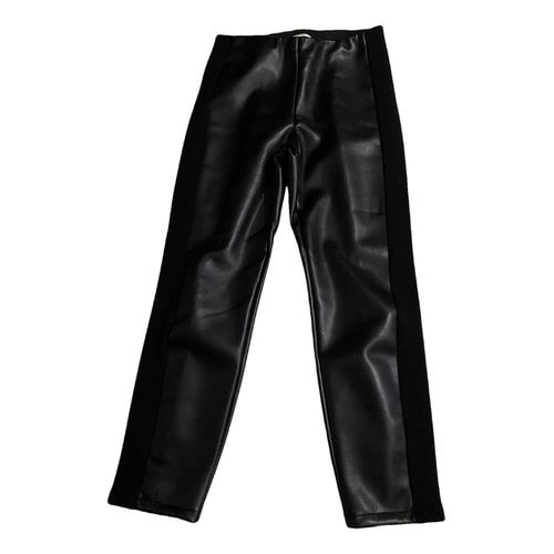 Pre-owned Patrizia Pepe Slim Pants In Black