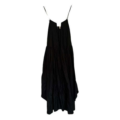 Pre-owned Khaite Mid-length Dress In Black