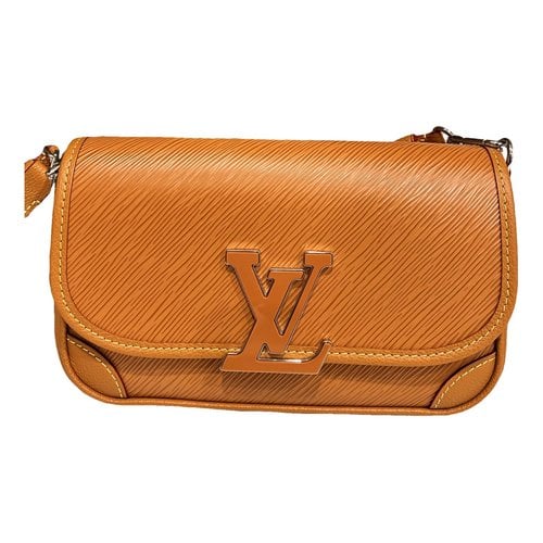 Pre-owned Louis Vuitton Buci Leather Handbag In Camel