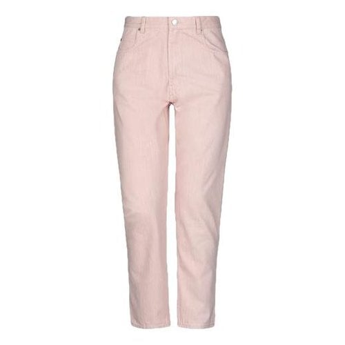 Pre-owned Isabel Marant Étoile Straight Jeans In Pink