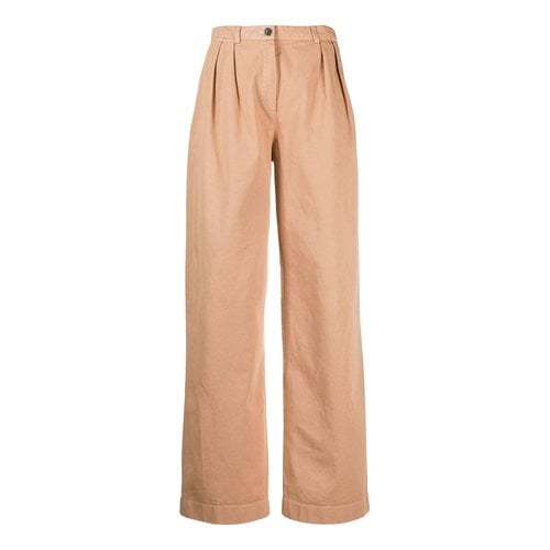Pre-owned Acne Studios Trousers In Pink