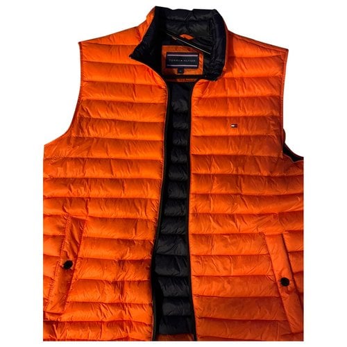 Pre-owned Tommy Hilfiger Jacket In Orange