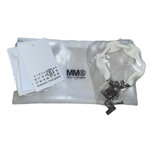 Pre-owned Mm6 Maison Margiela Bracelet In White