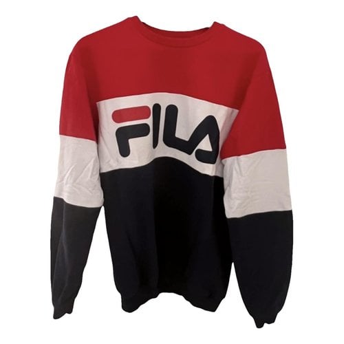Pre-owned Fila Sweatshirt In Multicolour