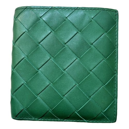 Pre-owned Bottega Veneta Leather Small Bag In Green