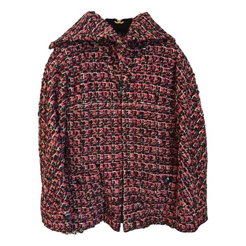 Pre-owned Chanel Tweed Jacket In Pink
