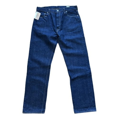 Pre-owned Orslow Straight Jeans In Blue
