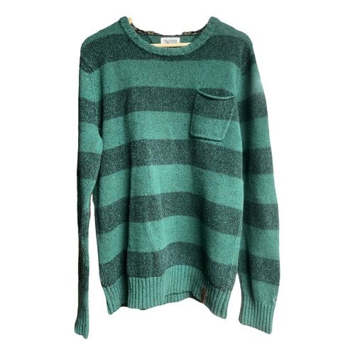 Pre-owned Tommy Hilfiger Pull In Green