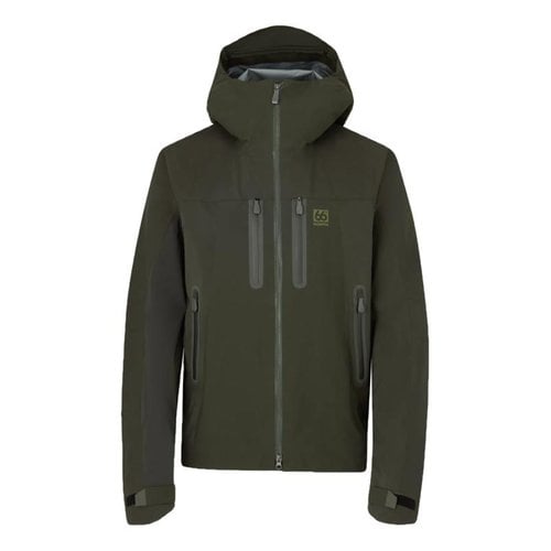 Pre-owned 66 North Jacket In Green