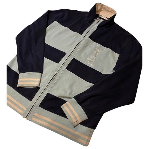Pre-owned Saint Laurent Sweatshirt In Navy