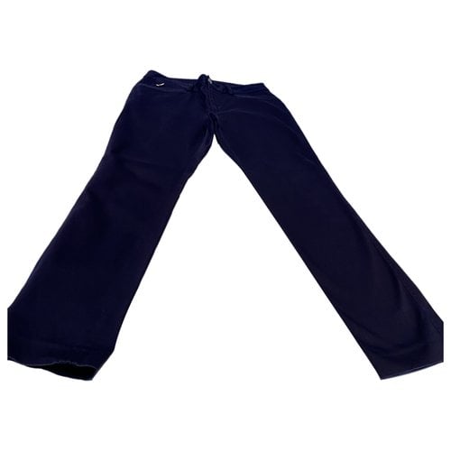 Pre-owned Lauren Ralph Lauren Trousers In Blue