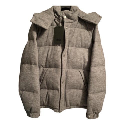Pre-owned Duno Wool Puffer In Grey
