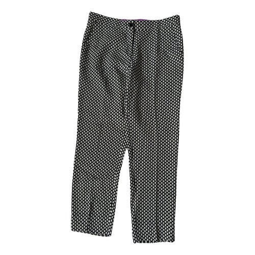 Pre-owned Etro Trousers In Black